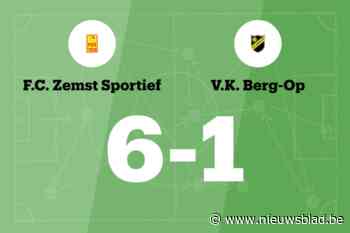 FC Zemst overklast Berg-Op