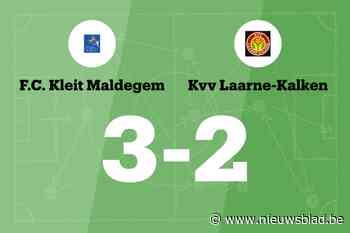 FC Kleit wint met doelpunt verschil tegen KVV Laarne-Kalken