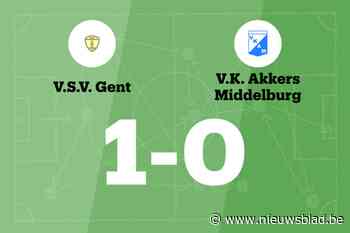 Vlaeminck leidt VSV Gent B voorbij VK Akkers Middelburg