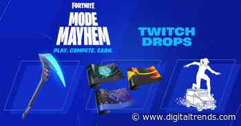 All free Fortnite Mode Mayhem Twitch Drops and how to get them