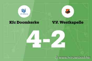 KFC Doomkerke toont wederom uitstekende vorm met zege tegen VV Westkapelle