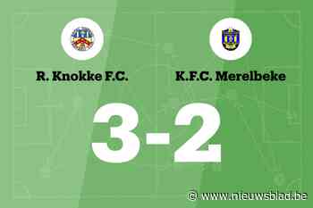 FC Knokke wint sensationeel duel tegen KFC Merelbeke
