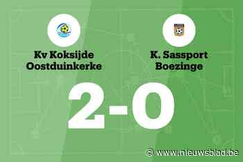 KV Koksijde Oostduinkerke na rust voorbij Sassport Boezinge B