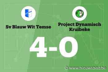 SV Blauw Wit Temse boekt overtuigende zege tegen PD Kruibeke