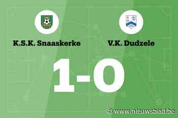 Jooris leidt SK Snaaskerke voorbij VK Dudzele