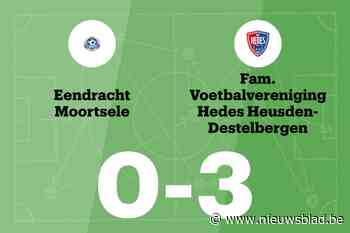 KFV Hedes B wint het duel met Eendracht Moortsele en beslist in de eerste helft