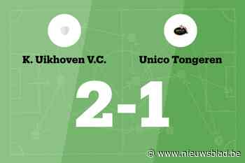 Giuseppe Contino en Sammy Corstjens spelen cruciale rol in thuiszege Uikhoven tegen Unico Tongeren B