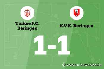 Turkse FC speelt thuis gelijk tegen KVK Beringen