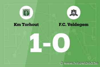 Vanhee bezorgt KM Torhout B zege tegen FC Veldegem