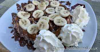 I visited a Princes Avenue café perfect for soaking up the sun with a gelato and waffle