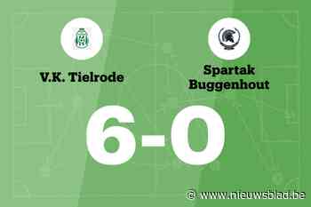 VK Tielrode overklast Spartak Buggenhout