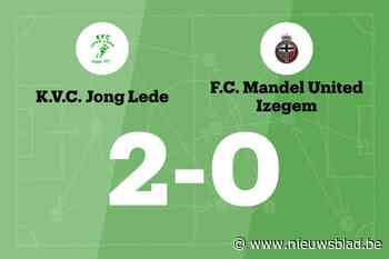 Eendracht Aalst Lede beëindigt de zegereeks van Mandel United