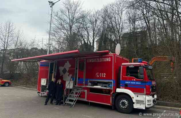 FW-EN: Führungskräfte-Fortbildung für den Ernstfall - Führungskräfte und IuK Gruppe übten gemeinsam