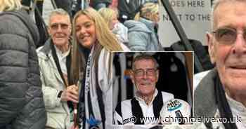 Newcastle United's 'oldest' season ticket holder says Carabao Cup parade one of 'best days of his life'