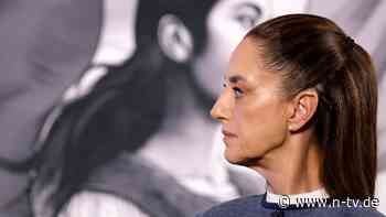 Sozial und standhaft: Mexikos Präsidentin Sheinbaum ist extrem beliebt - auch wegen Trump