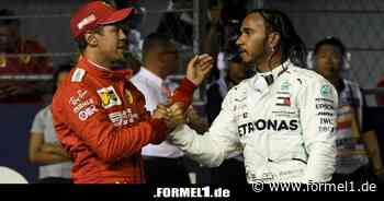 Vettel wünscht Hamilton WM-Titel mit Ferrari: "Drücke ihm die Daumen"