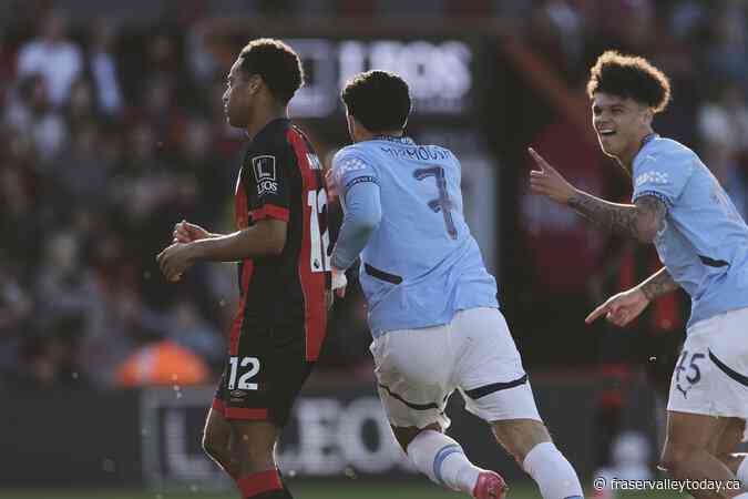 Man City rallies to beat Bournemouth and reach FA Cup semifinals but Haaland goes off injured