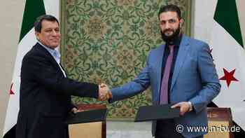 Widerspricht Ziel der Revolution: Kurden lehnen neue syrische Regierung ab