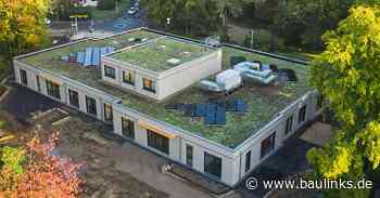 Nachhaltiger Kita-Neubau in Hilden: Holzbauweise, Gründach und Photovoltaik vereint