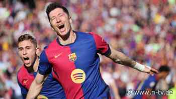 Pole wie einst Lionel Messi: Supertrainer Flick huldigt Barca-Tormonster Lewandowski