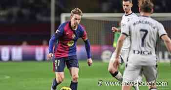 Frenkie de Jong imponeert met assist bij overwinning FC Barcelona: ’Rush van bijna 90 meter’