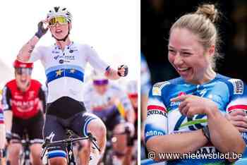 Klimster Justine Ghekiere finisht in dezelfde tijd als Lorena Wiebes in Gent-Wevelgem: “Ik heb hier met mijn ellebogen leren werken”