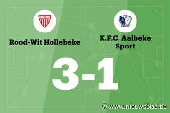 RW Hollebeke wint thuis van FC Aalbeke Sport B