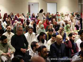 A joyous Eid, tempered by war, observed in Toledo