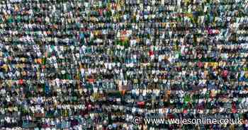 Huge crowds gather to celebrate Eid al-Fitr in Cardiff