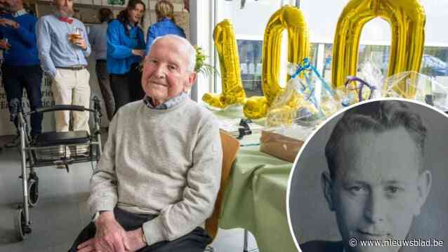 Leon viert 100ste verjaardag, woont alleen en geniet nog elke dag van het leven: “Ik zeg altijd: ‘gewoon gewoon doen’”