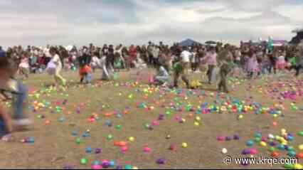 Easter egg hunt takes Balloon Fiesta Park by storm
