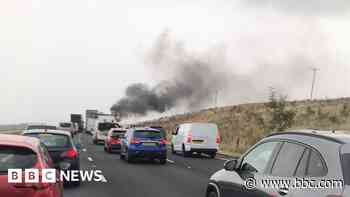 Ex-RAF pilot killed himself in M6 crash - inquest