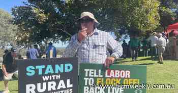 "I worry about the future." Community shows support for Keep the Sheep rally