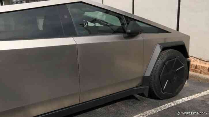 VIDEO: Albuquerque Tesla Cybertruck vandalized
