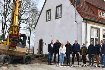 Bauarbeiten in Dringenberg