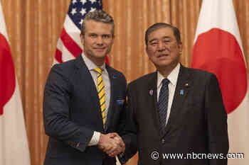 Hegseth says U.S. is making Japan a 'war-fighting' base to deter China