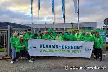 Stakingspiketten aan grote bedrijven in Grimbergen