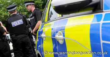 Police cars and officers attend reports of 'aggressive man' in village