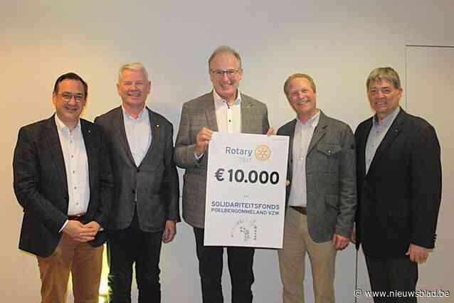 Rotary Club Tielt steunt solidariteitsfonds van Scholengemeenschap PoelbergOmmeland