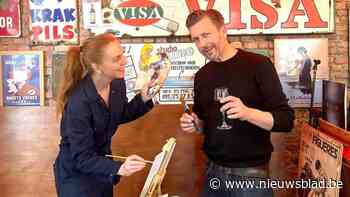 Julie Vrijens combineert kunst en gezelligheid op workshop Drink & Draw in Bar Bakeliet