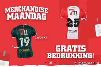 Merchandise Maandag: Gratis bedrukking!