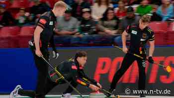 Mieser Start bei Curling-WM: Deutschen Europameistern entgleitet Olympia-Quali