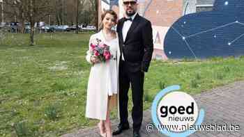 Pas getrouwd: Emel en Kadir in Genk