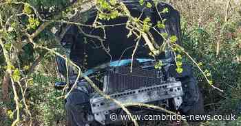 'Stolen' car found abandoned near Cambridgeshire road