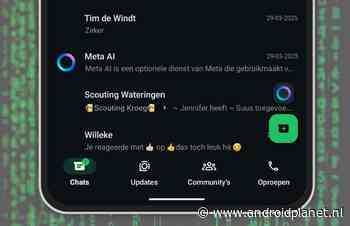 WhatsApp begint (beperkte) uitrol Meta AI in Nederland
