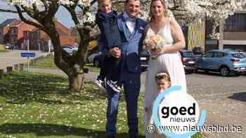 Pas getrouwd: Thijs en Maud in Heers