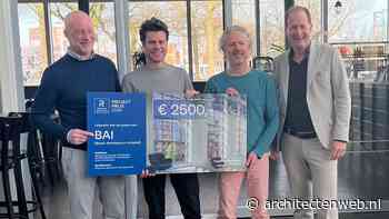 Bosch Architectuur Initiatief ontvangt cheque voor jeugdworkshops