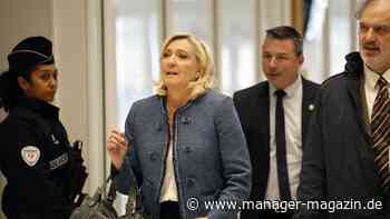 Marine Le Pen: Französische Rechtspopulistin in Veruntreuungsprozess schuldig gesprochen