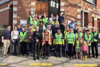 Grote Lenteschoonmaak mobiliseert 100-tal Grimbergenaren: “350 kilogram zwerfvuil opgeruimd”