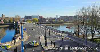 LIVE as Putney Bridge CLOSED for over four hours due to 'police incident'